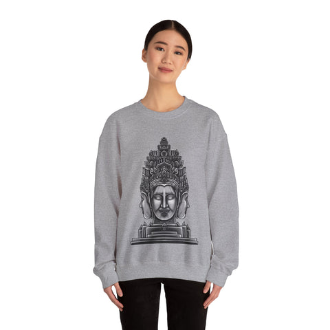 Image of Buddha Bayon - Unisex Crewneck Sweatshirt