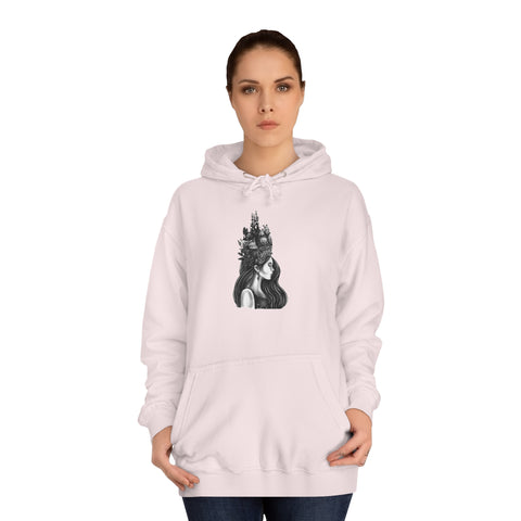 Image of Cambodian Apsara - Unisex College Hoodie