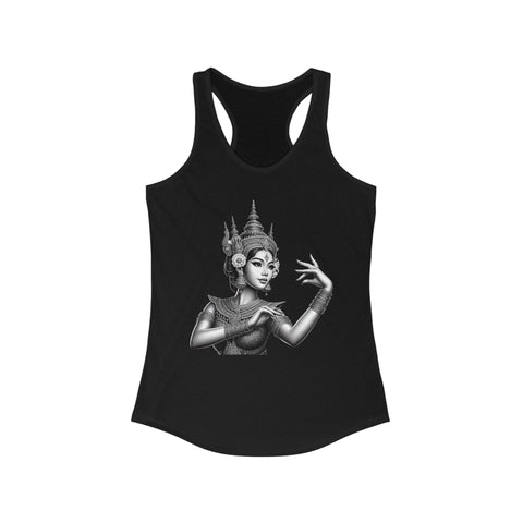 Image of Cambodian Apsara Racer Tank top