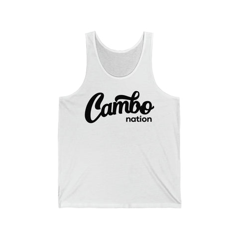 Image of Cambo Nation Script | Unisex Jersey Tank
