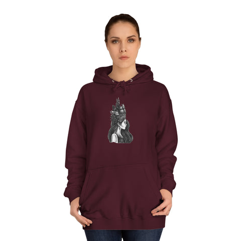 Image of Cambodian Apsara - Unisex College Hoodie