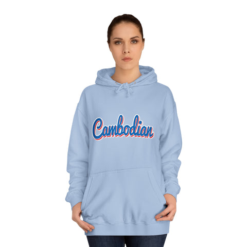 Image of Cambodian - Unisex College Hoodie
