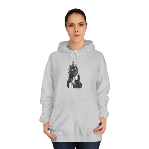 Image of Cambodian Apsara - Unisex College Hoodie