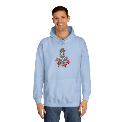 Image of Female Apsara - Unisex College Hoodie