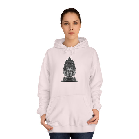 Image of Buddha Bayon - Unisex College Hoodie