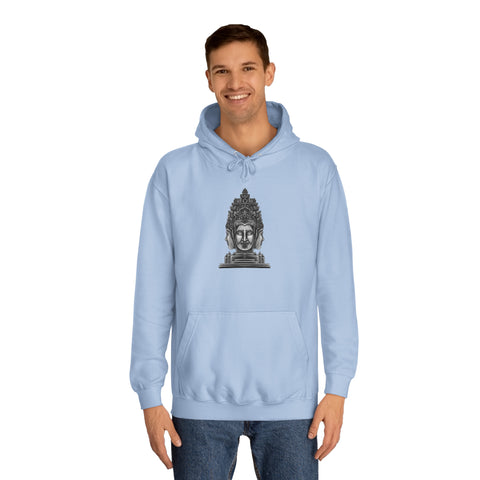 Image of Buddha Bayon - Unisex College Hoodie