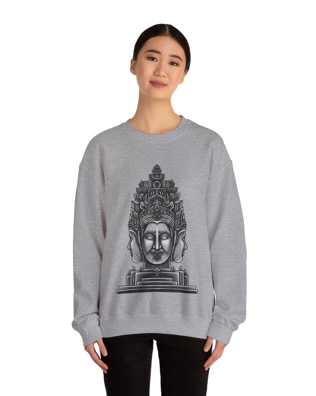 Buddha Bayon - Unisex Crewneck Sweatshirt