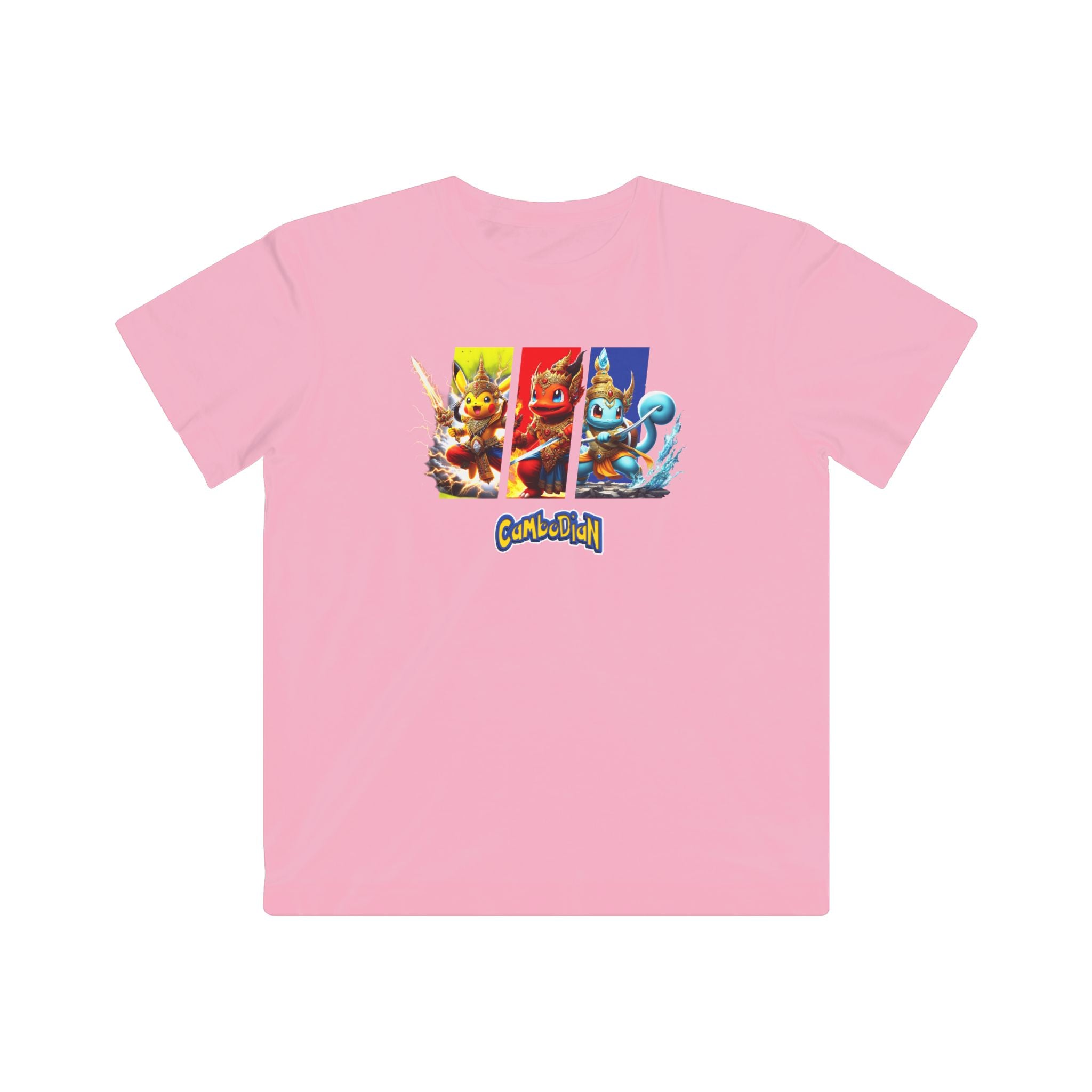 Cambodian-mon - Kids Fine Jersey Tee