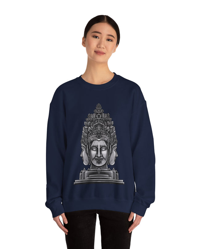Buddha Bayon - Unisex Crewneck Sweatshirt