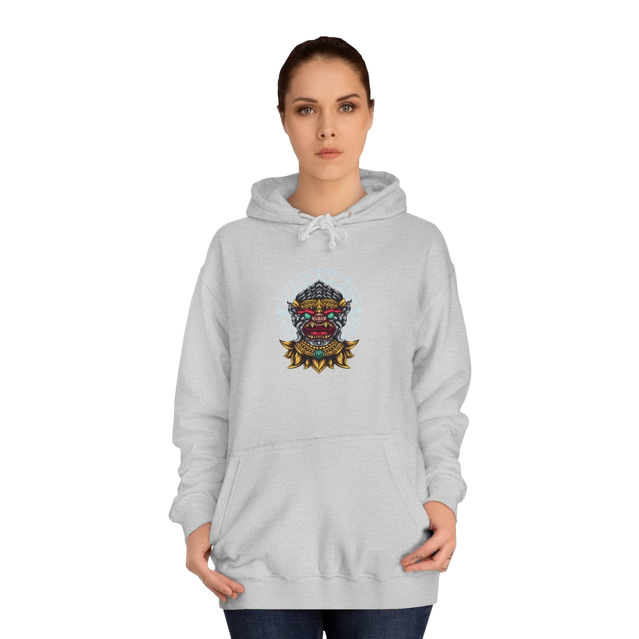 Khmer Hanuman - Unisex College Hoodie