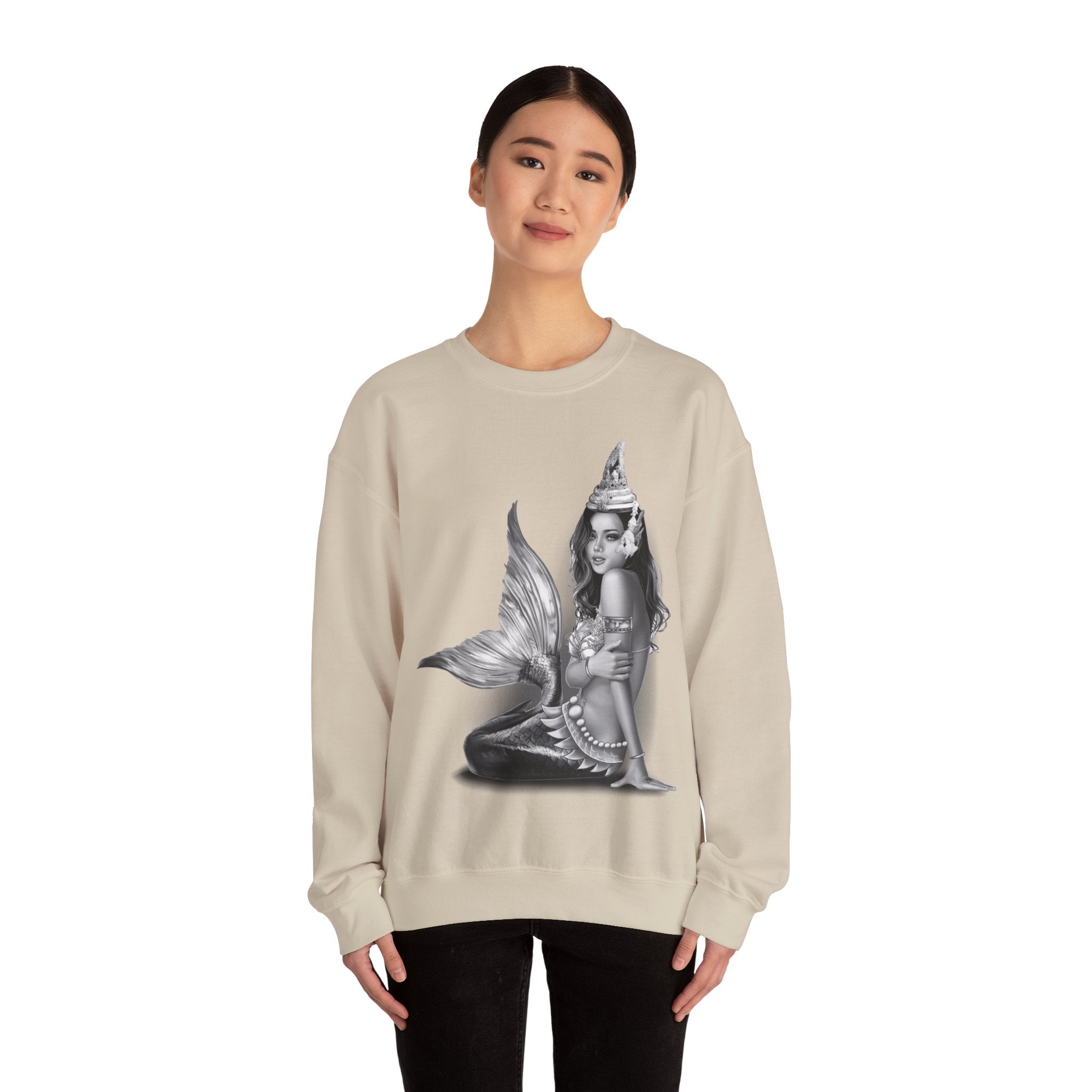 Lala Mermaid - Unisex Crewneck Sweatshirt