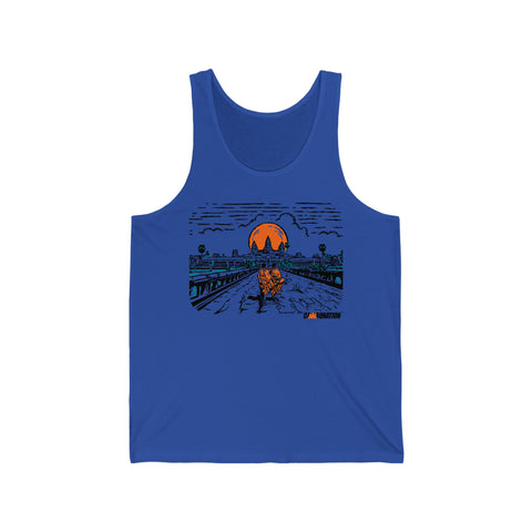 Image of Angkor Sunset | Unisex Jersey Tank