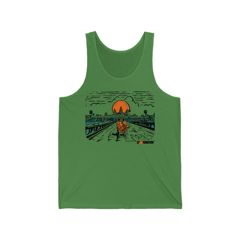 Image of Angkor Sunset | Unisex Jersey Tank