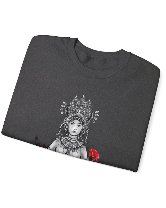 Female Apsara - Unisex Crewneck Sweatshirt