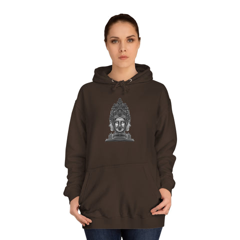 Image of Buddha Bayon - Unisex College Hoodie