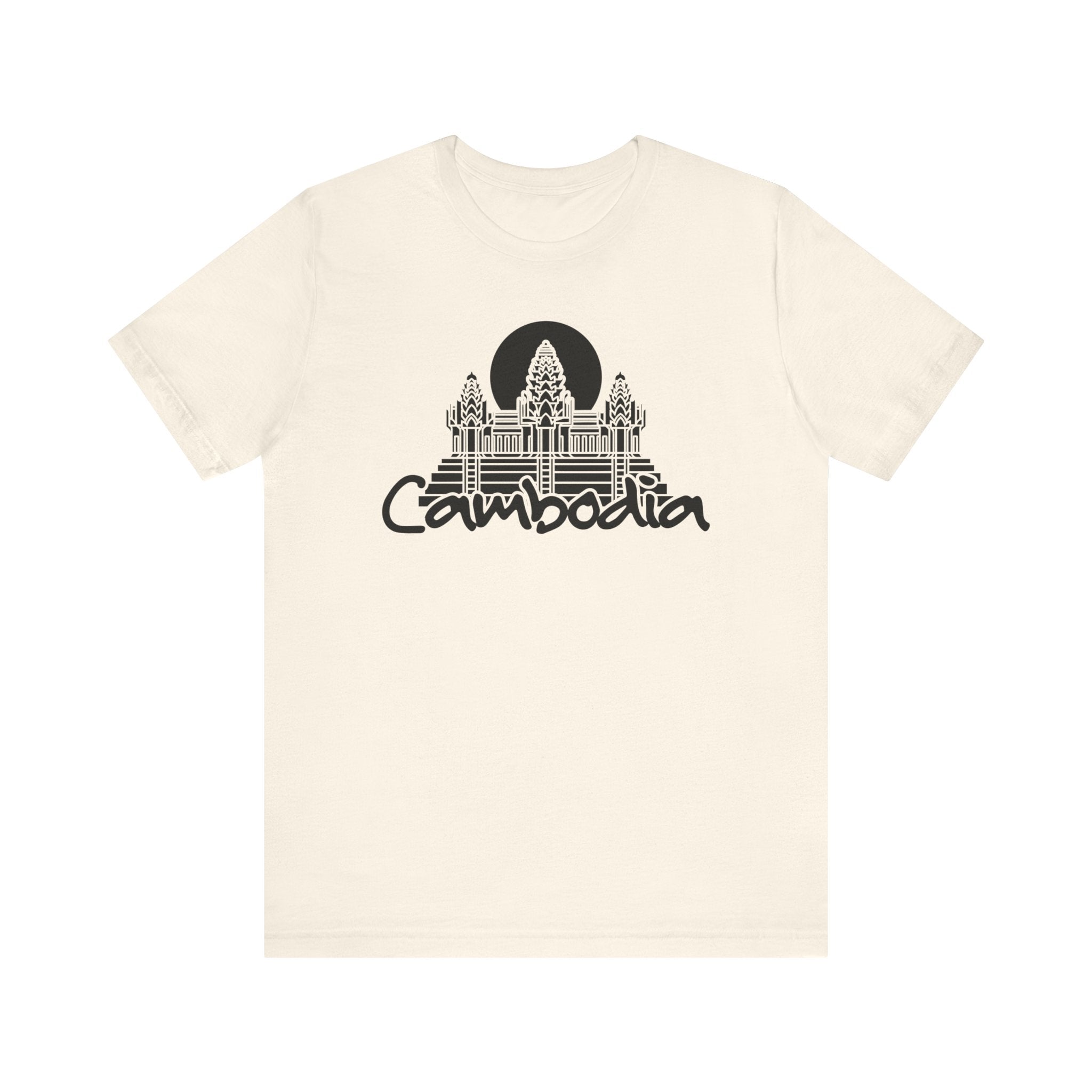Cambodia with Angkor | Black Font