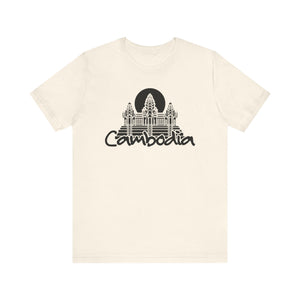 Cambodia with Angkor | Black Font