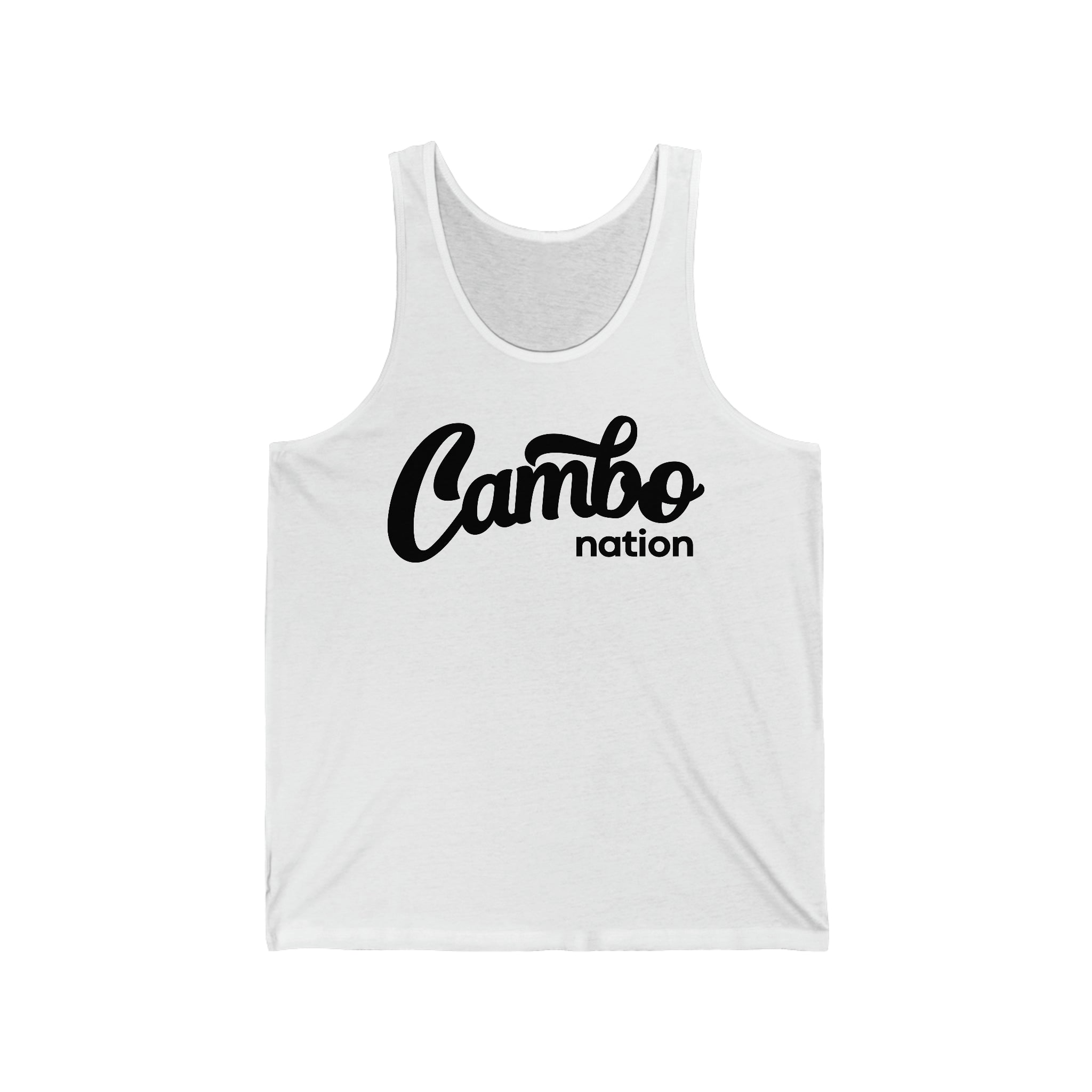 Cambo Nation Script | Unisex Jersey Tank