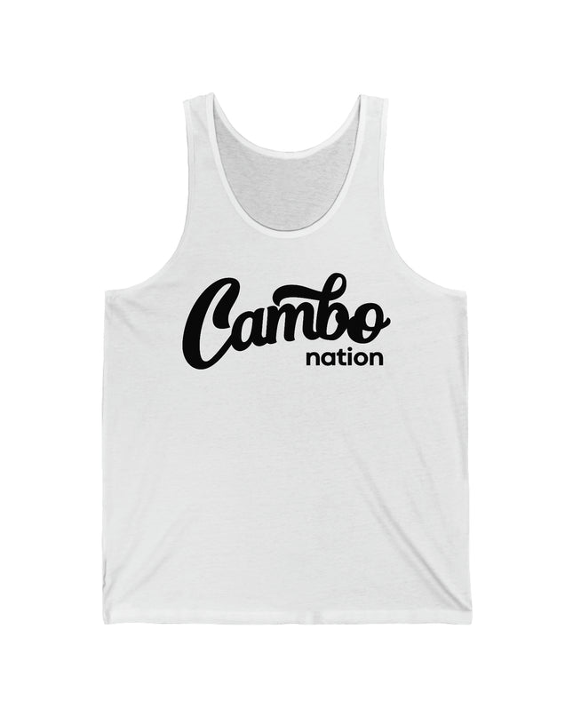 Cambo Nation Script | Unisex Jersey Tank