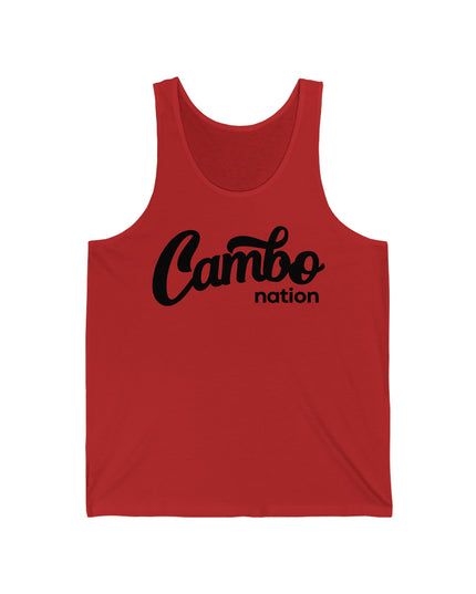 Cambo Nation Script | Unisex Jersey Tank