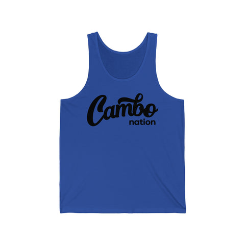 Image of Cambo Nation Script | Unisex Jersey Tank