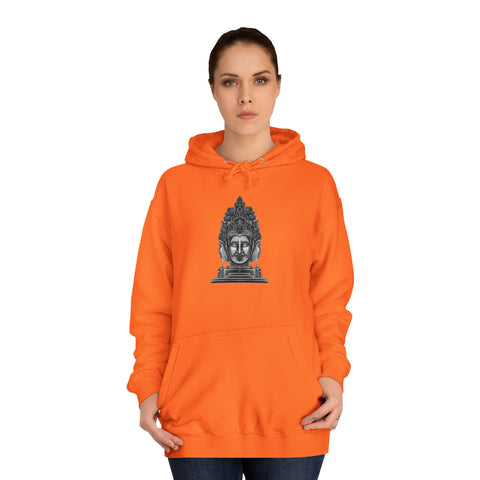 Image of Buddha Bayon - Unisex College Hoodie