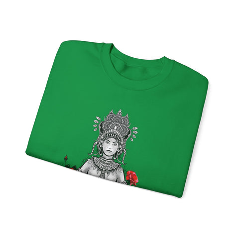 Image of Female Apsara - Unisex Crewneck Sweatshirt