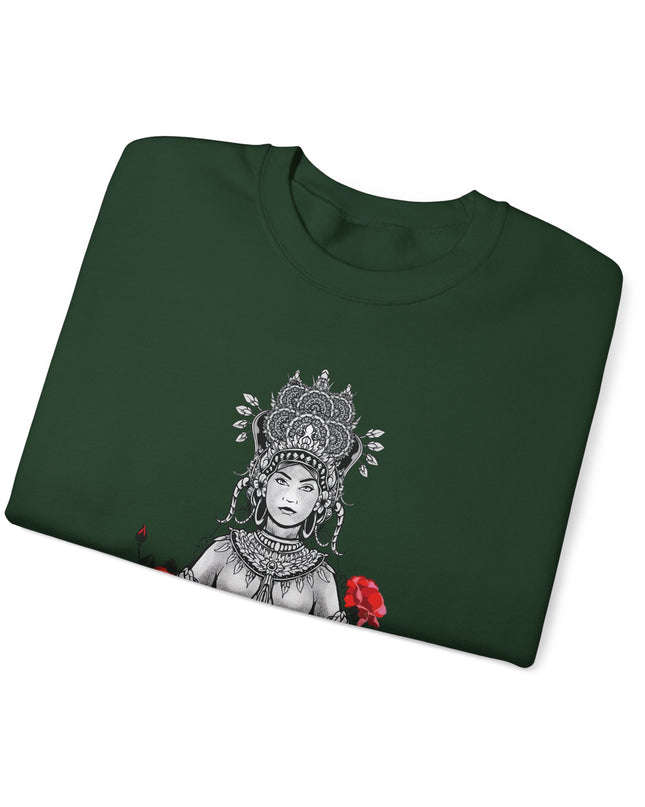 Female Apsara - Unisex Crewneck Sweatshirt