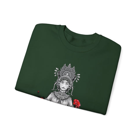 Image of Female Apsara - Unisex Crewneck Sweatshirt