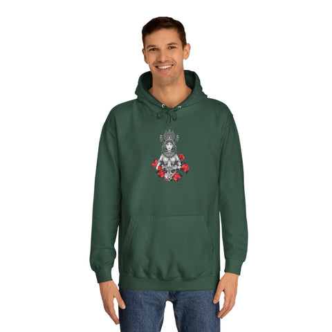 Image of Female Apsara - Unisex College Hoodie