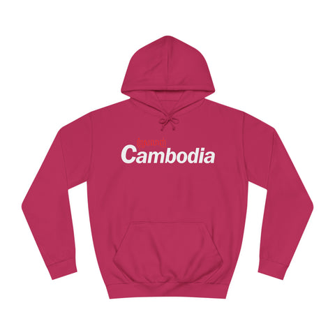 Image of I Love Cambodia - Unisex College Hoodie