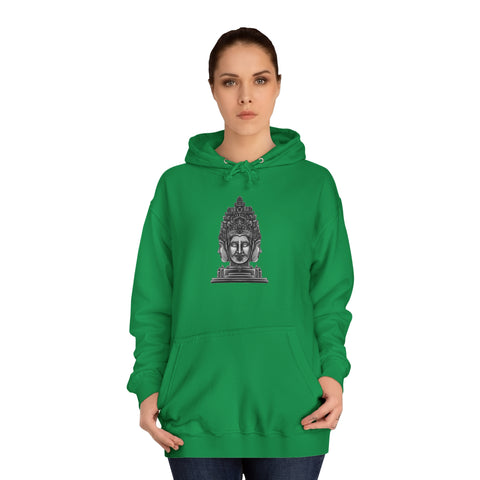 Image of Buddha Bayon - Unisex College Hoodie