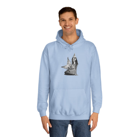 Image of Lala Mermaid - Unisex College Hoodie