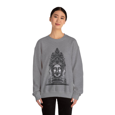 Image of Buddha Bayon - Unisex Crewneck Sweatshirt