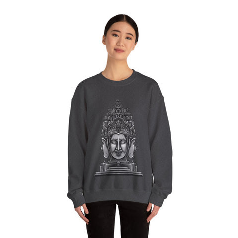 Image of Buddha Bayon - Unisex Crewneck Sweatshirt