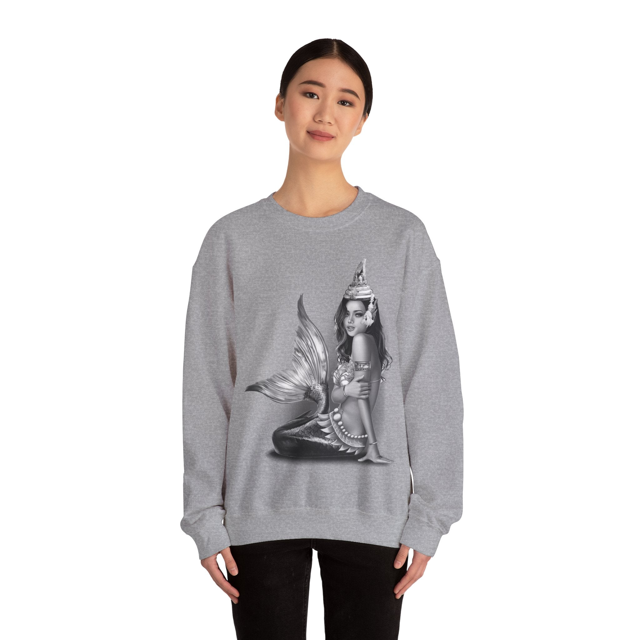 Lala Mermaid - Unisex Crewneck Sweatshirt