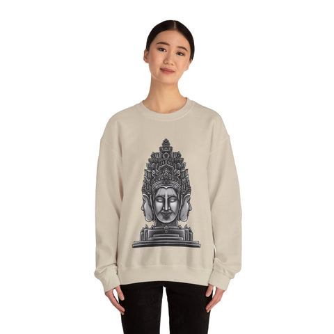 Image of Buddha Bayon - Unisex Crewneck Sweatshirt