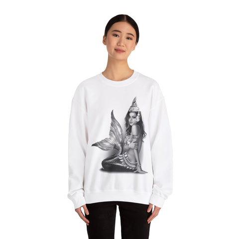 Image of Lala Mermaid - Unisex Crewneck Sweatshirt