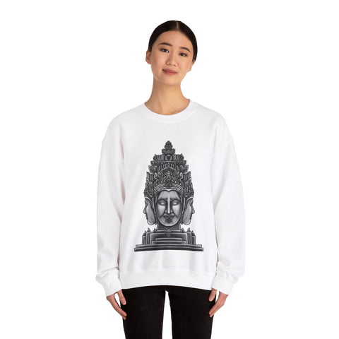 Image of Buddha Bayon - Unisex Crewneck Sweatshirt