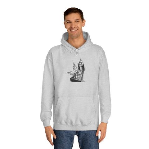 Image of Lala Mermaid - Unisex College Hoodie