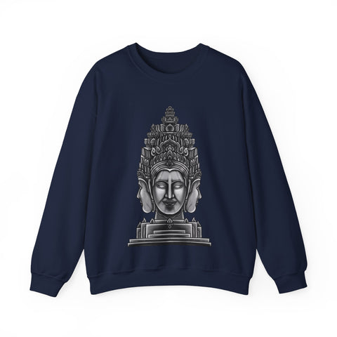 Image of Buddha Bayon - Unisex Crewneck Sweatshirt