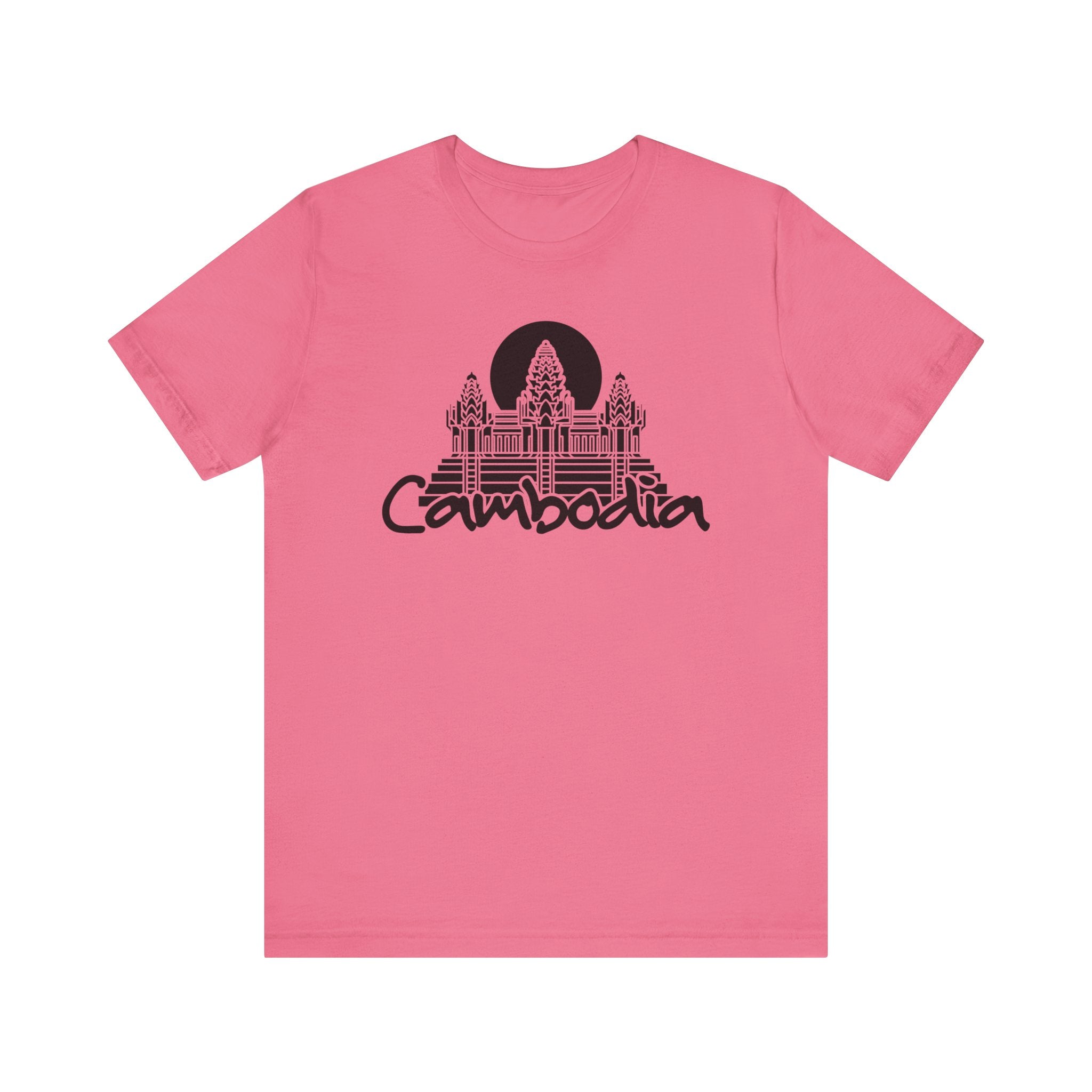 Cambodia with Angkor | Black Font