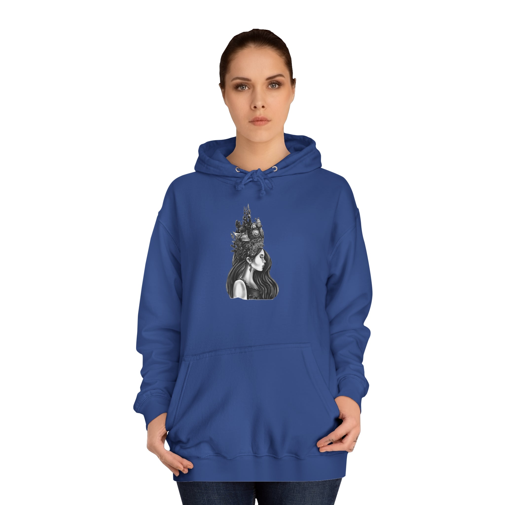 Cambodian Apsara - Unisex College Hoodie