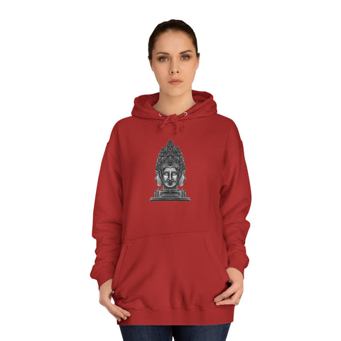 Image of Buddha Bayon - Unisex College Hoodie