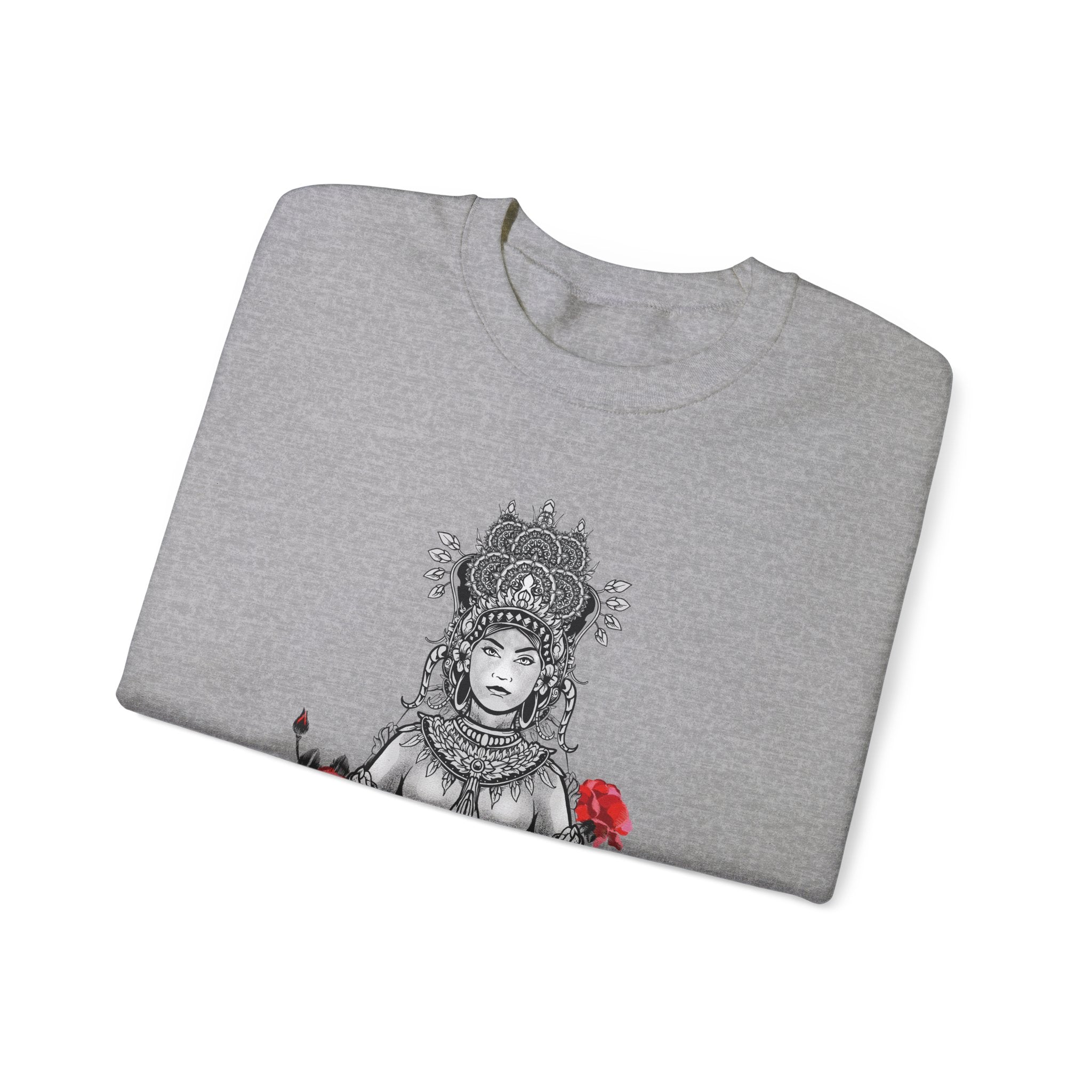 Female Apsara - Unisex Crewneck Sweatshirt