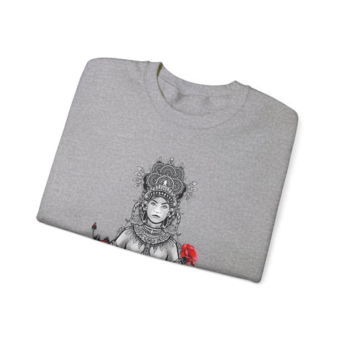 Image of Female Apsara - Unisex Crewneck Sweatshirt