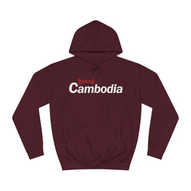 I Love Cambodia - Unisex College Hoodie