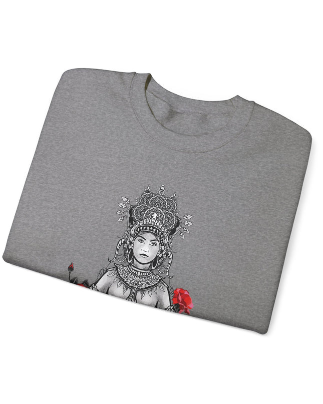 Female Apsara - Unisex Crewneck Sweatshirt