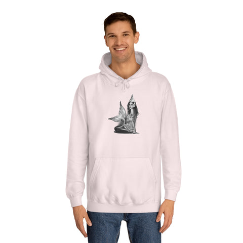 Image of Lala Mermaid - Unisex College Hoodie