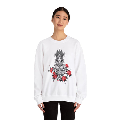 Image of Female Apsara - Unisex Crewneck Sweatshirt